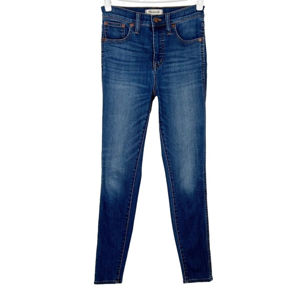 Madewell High Rise Skinny Jeans‎ Size 25 Tall